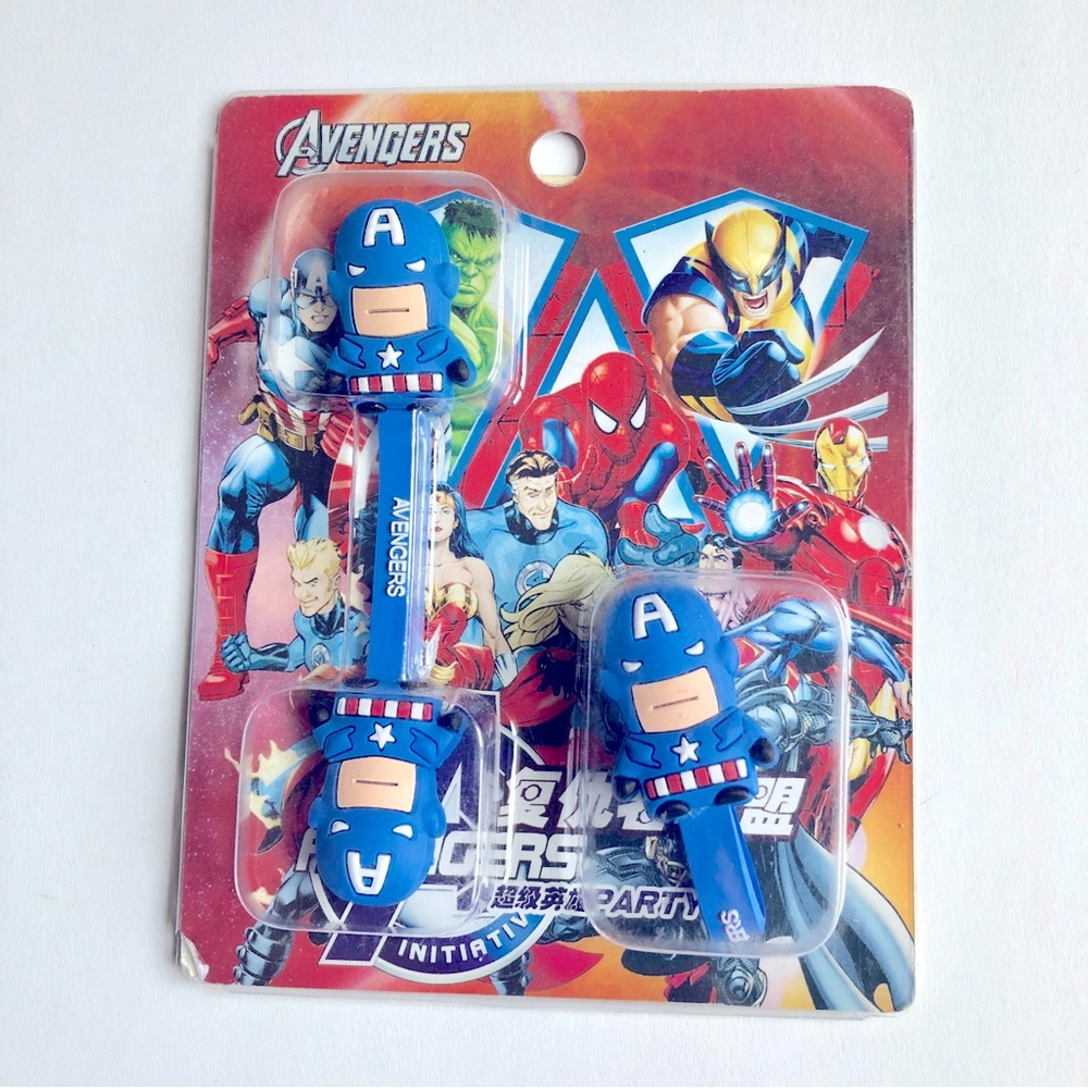 NEW AVENGERS Cable Cord Organizer Tidy Ties Wire Cord Holder Set of 2